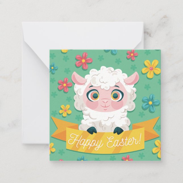 Cute Easter Card (Front)