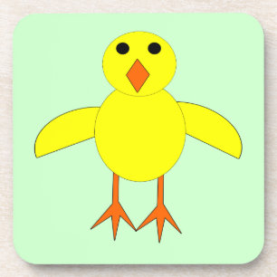Cute Easter Chick Coaster