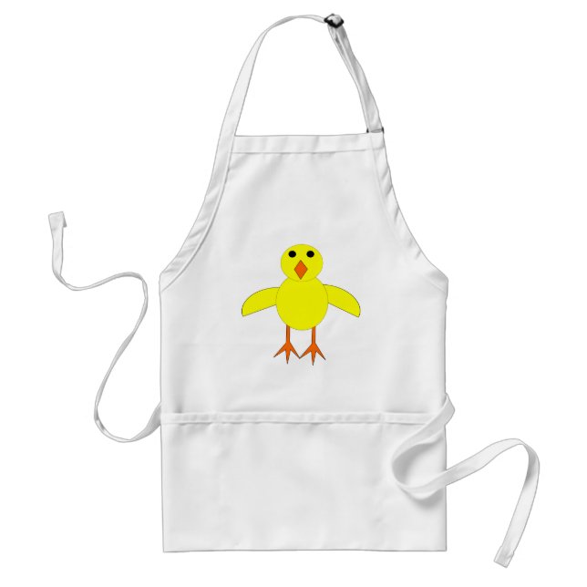 Cute Easter Chick Cooking Apron (Front)