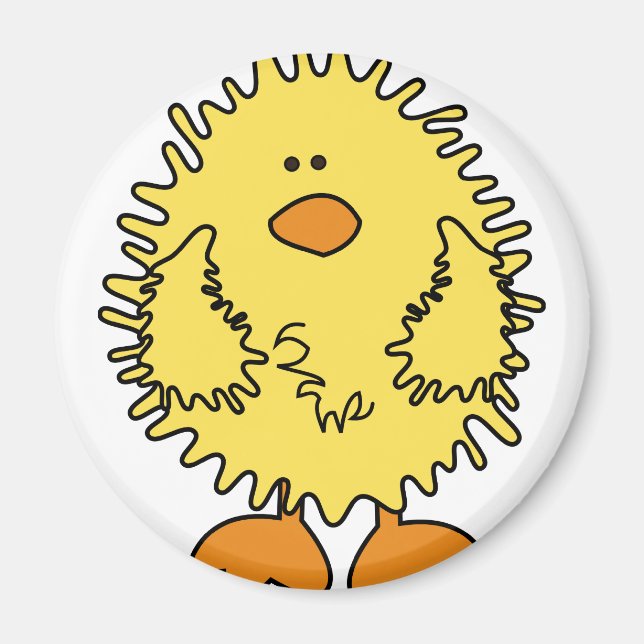 Cute Easter Chick Magnet (Front)