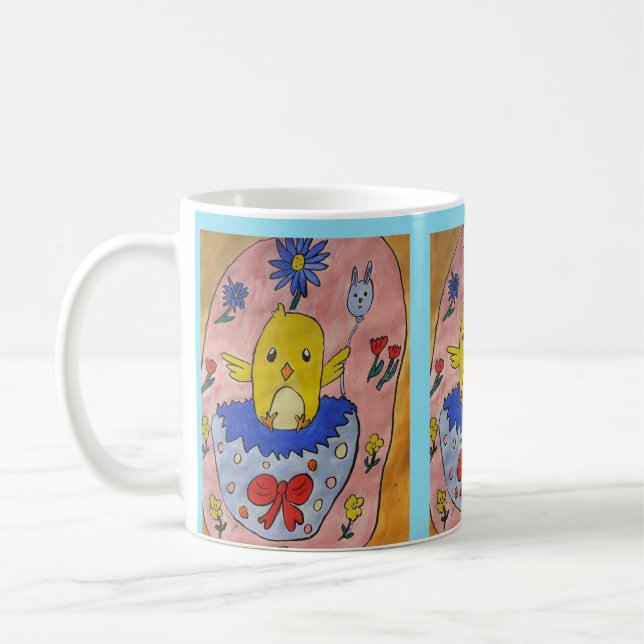 Cute Easter Chick Mug (Left)