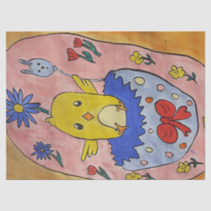 Cute Easter Chick Tissue Paper
