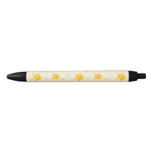 Cute Easter Chicks Pattern Black Ink Pen
