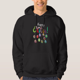 Cute Easter Colourful Eggs For Teen Girls Boys Hap Hoodie
