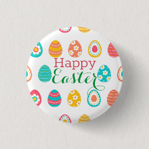 Cute Easter Egg 3 Cm Round Badge