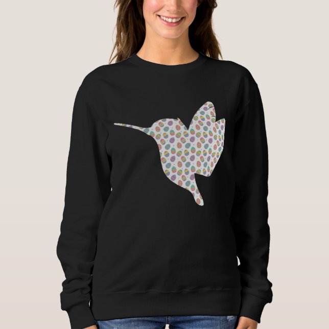 Cute Easter Egg Hummingbird  Easter Day 2023 Sweatshirt (Front)
