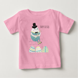 Cute Easter eggs & Humpty Dumpty Baby T-Shirt
