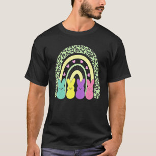 Cute Easter Gnome Rainbow Outfit Easter Eggs Hunti T-Shirt
