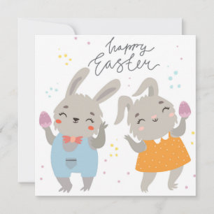 Cute Easter Holiday Card