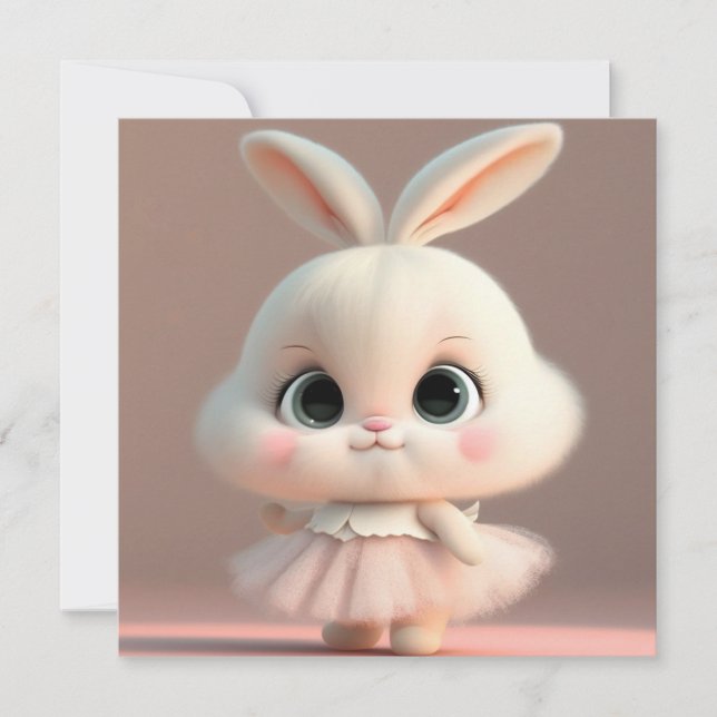 Cute Easter Holiday Card (Front)