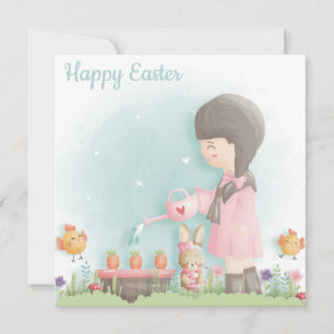 Cute Easter Holiday Card