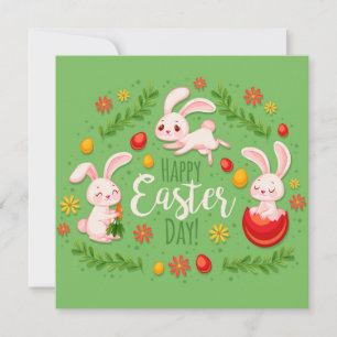 Cute Easter Holiday Card