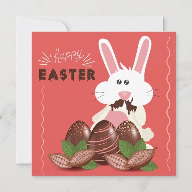 Cute Easter Holiday Card (Front)