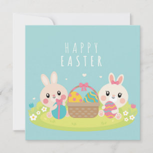 Cute Easter Holiday Card