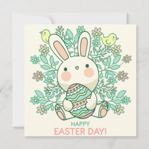 Cute Easter Holiday Card