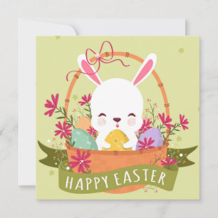 Cute Easter Holiday Card