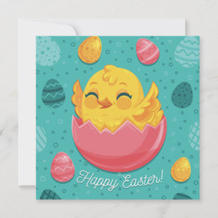Cute Easter Holiday Card