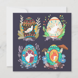 Cute Easter Holiday Card