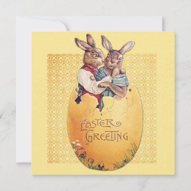Cute Easter Holiday Card (Front)