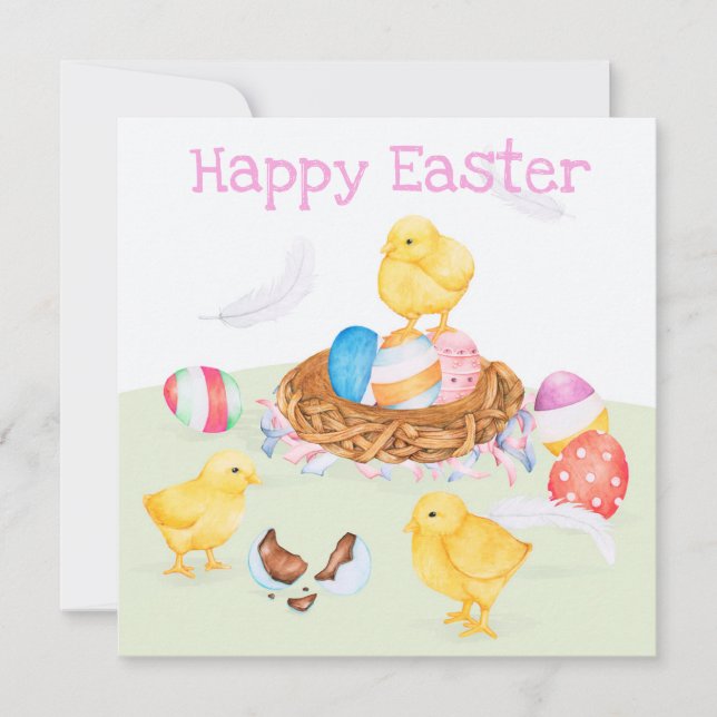 Cute Easter Invitation (Front)