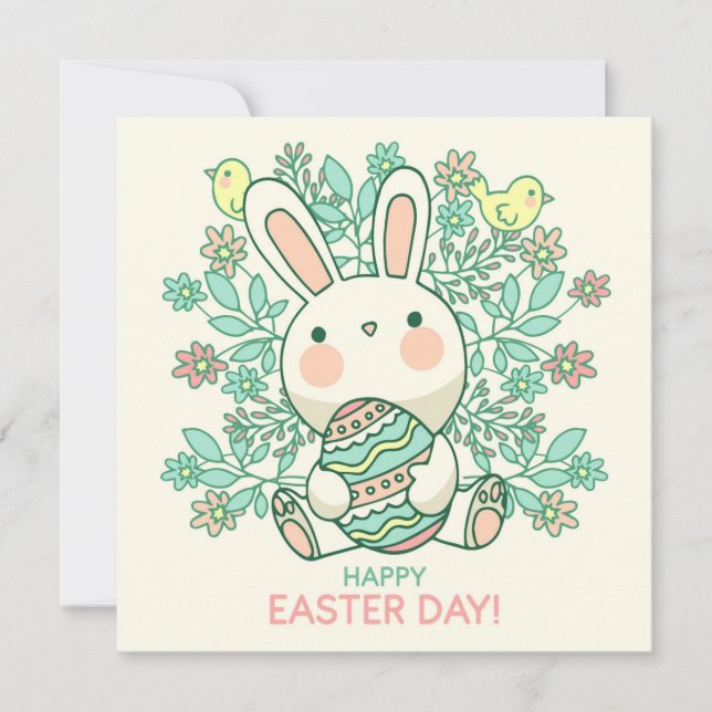 Cute Easter Invitation (Front)