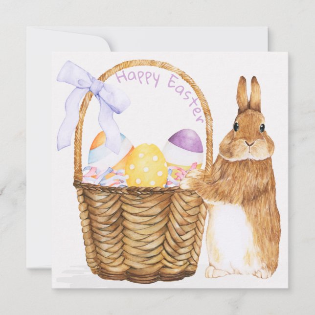 Cute Easter Invitation (Front)
