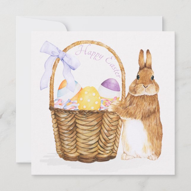 Cute Easter Invitation (Front)