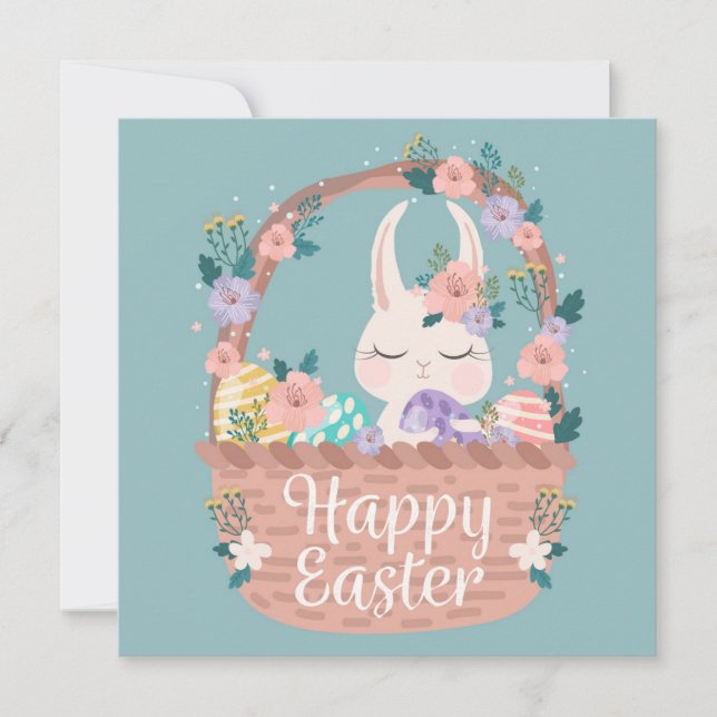 Cute Easter Invitation (Front)
