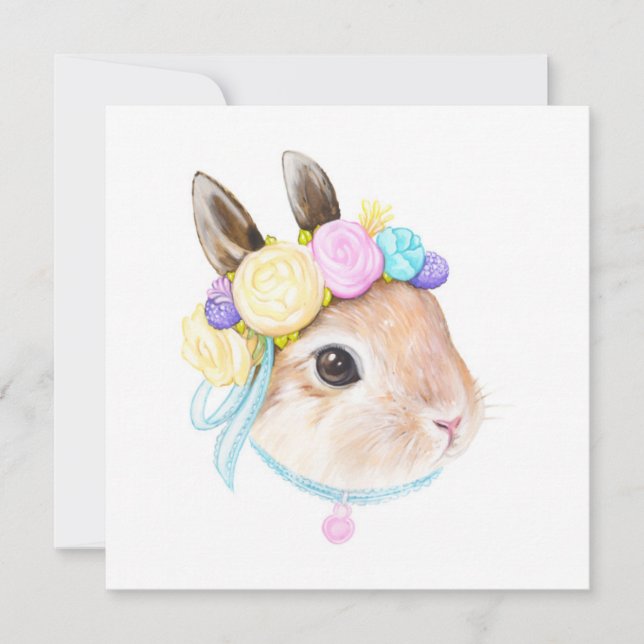 Cute Easter Invitation (Front)