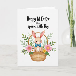 Cute Easter Little Boy Card