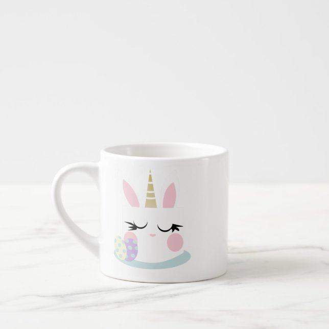 Cute Easter Mug Unicorn Bunny (Left)