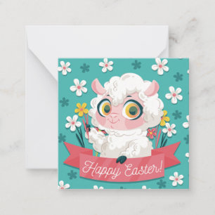 Cute Easter Note Card