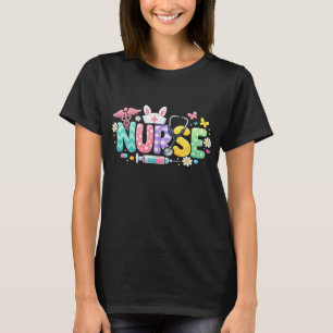 Cute Easter Nurse Medical Humour T-Shirt