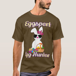 Cute Easter Outfit For Girls Eggspert Egg Hunter T-Shirt