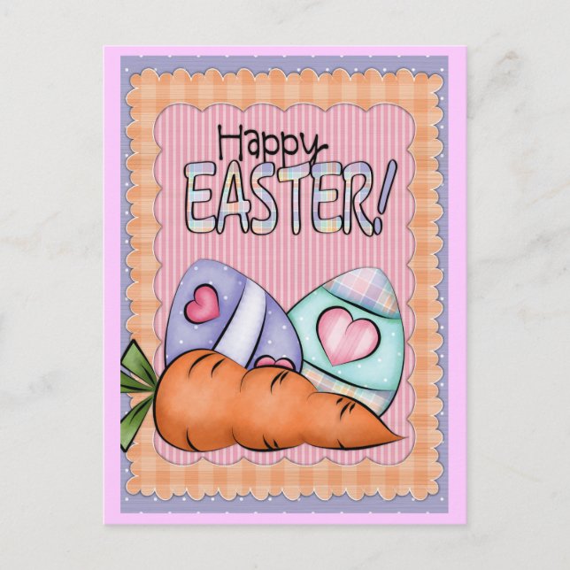 Cute Easter Postcard (Front)