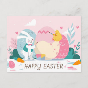 Cute Easter Postcard