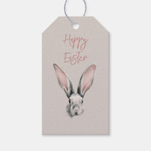 Cute Easter Rabbit in Minimalistic Style  Gift Tags