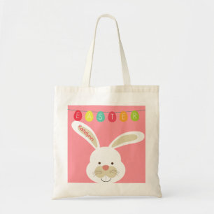 Cute Easter Rabbit Personalised Custom Tote Bag