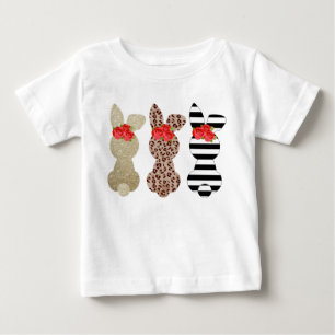 Cute Easter Rabbit Trio Tshirt