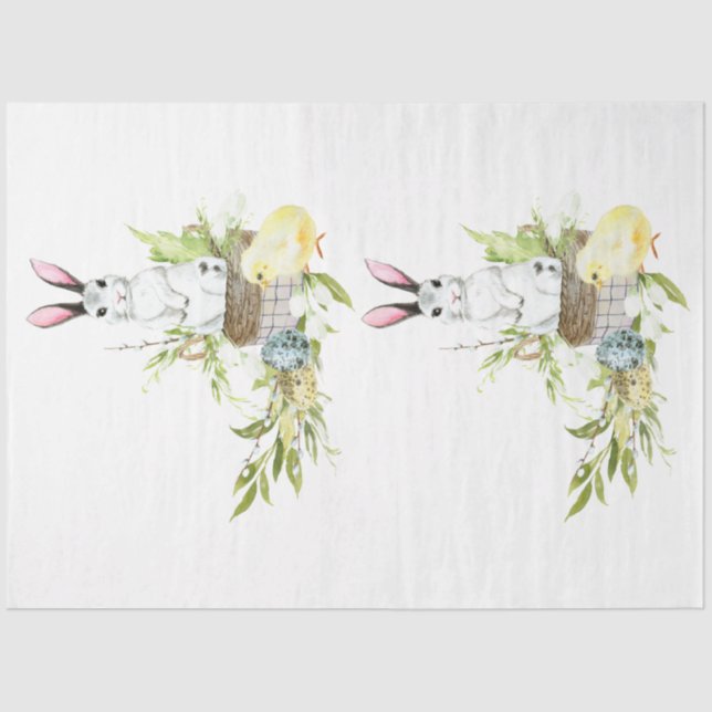 Cute Easter Series Design 5 Tissue Paper (Front)