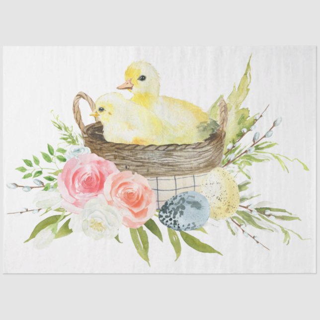 Cute Easter Series Design 9 Tissue Paper (Front)