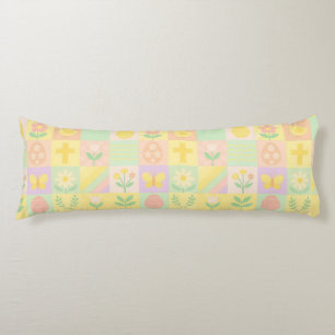 Cute Easter/spring patterned Body Cushion