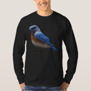 Cute Eastern Bluebird Sunset T-Shirt