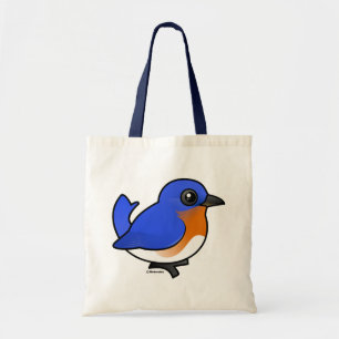 Cute Eastern Bluebird Tote Bag