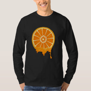 Cute Easy Fruit Halloween Treat Orange Sliced Cost T-Shirt