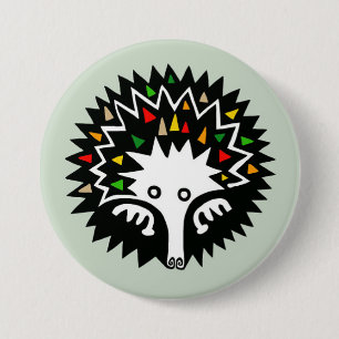 Cute ECHIDNA -Australia - Wildlife - 7.5 Cm Round Badge