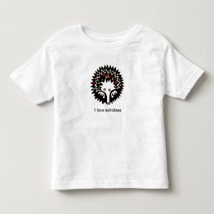 Cute ECHIDNA - Wildlife Australia- Toddler T-Shirt
