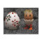 Cute Eggmen Found A Big Egg Easter Postcard