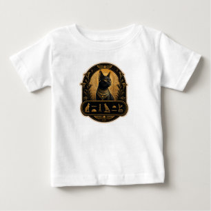 Cute Egyptian Pharaonic Black Cat Kids T-Shirt Baby T-Shirt