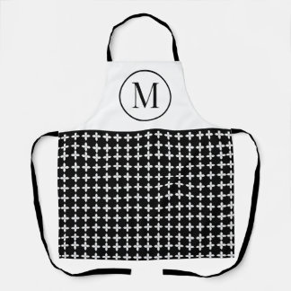 Cute elegant modern pattern apron
